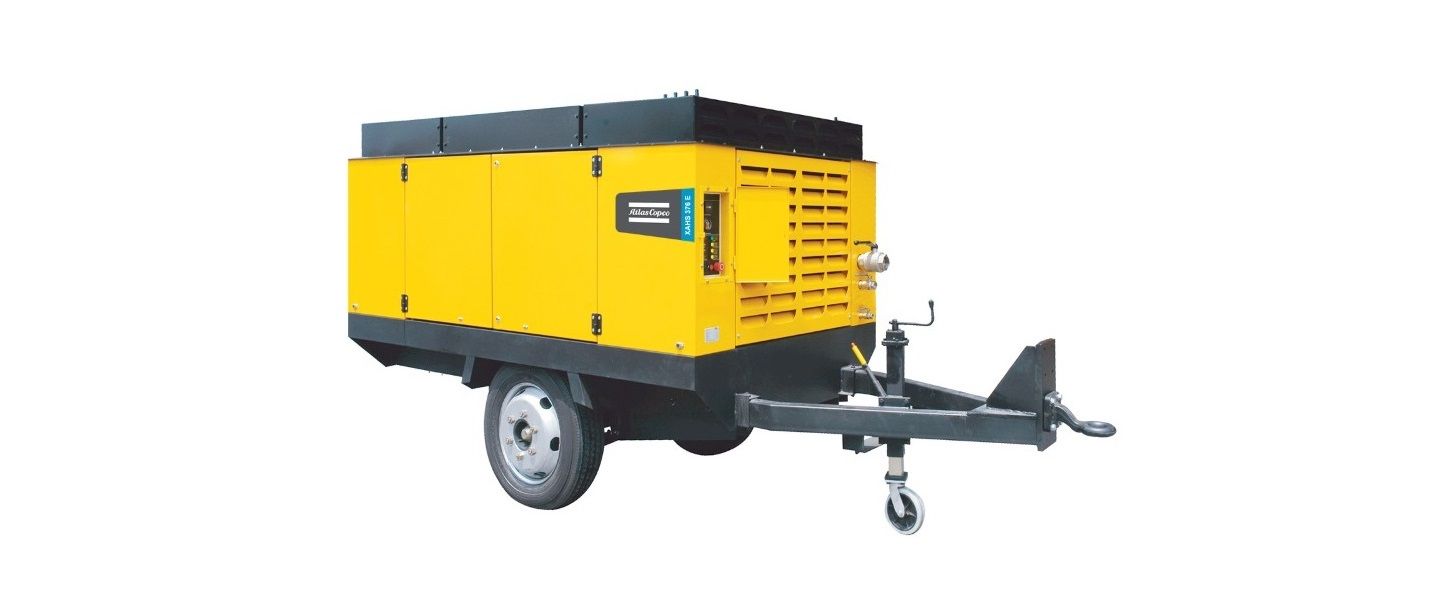 Электрический компрессор Atlas Copco XAHS 376E