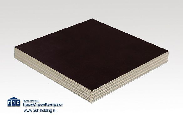Фанера ламинированная 18х1250х2500 мм Груп Дельта Инвестментс